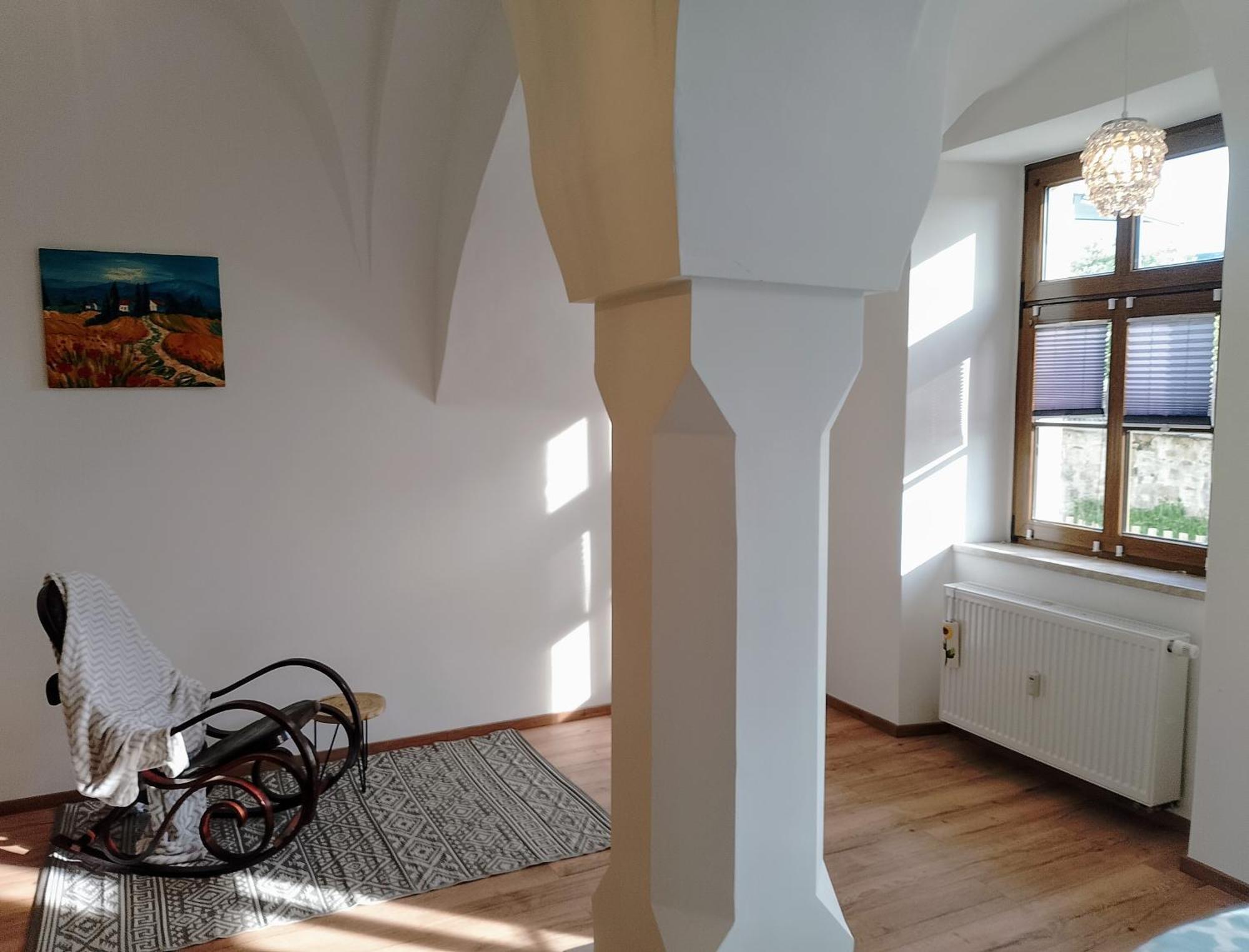 Ferienwohnung Im Rittergut Plohn 300 Meter Zum Freizeitpark Lengenfeld  Eksteriør bilde