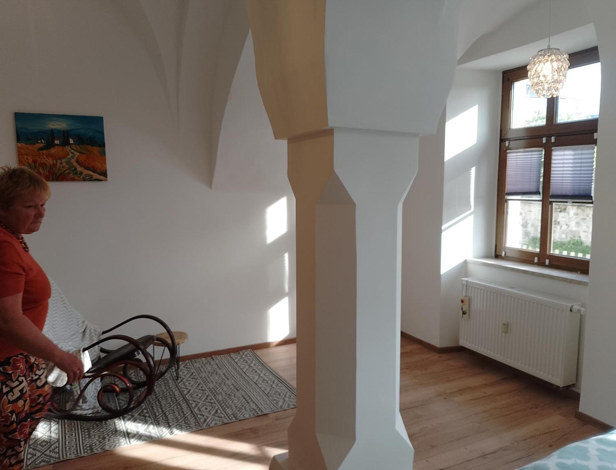 Ferienwohnung Im Rittergut Plohn 300 Meter Zum Freizeitpark Lengenfeld  Eksteriør bilde
